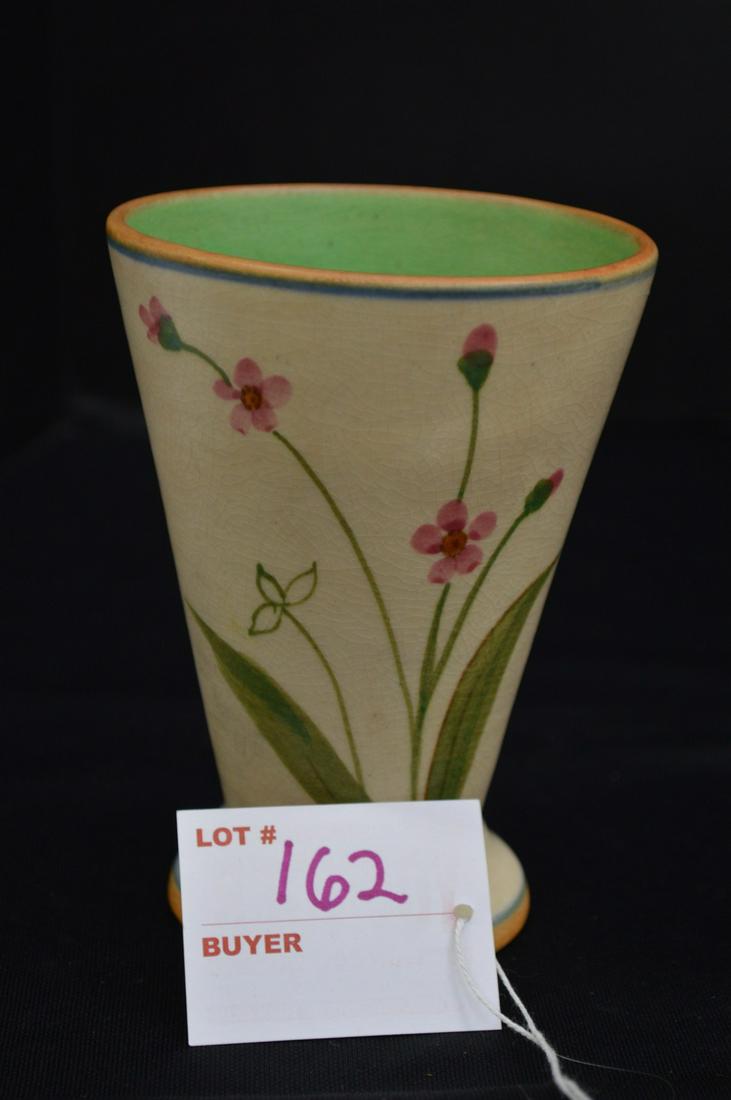 Weller "Bonito" Vase w/ Pink Flowers, 5 in. (1 of 7)