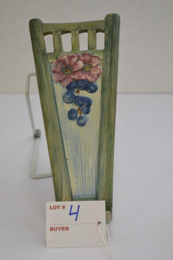 Weller Wall Pocket 8" Klyro Pattern w/ Glazing Break (1 of 5)