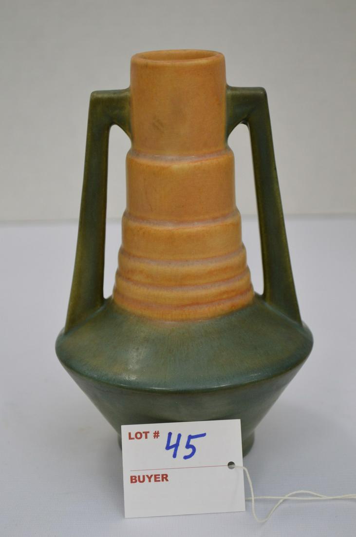 Roseville- Furtura Vase 7 1/2" Unmarked (1 of 7)