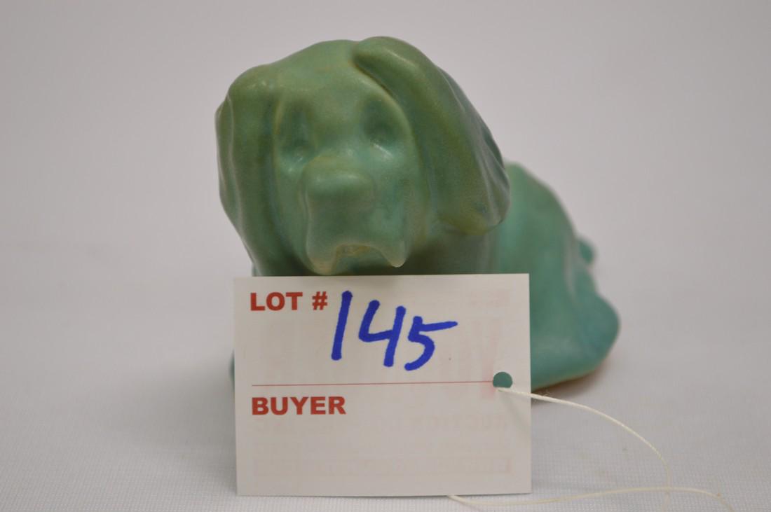 Van Briggle 3 x 31/2 Dog Figurine (1 of 6)