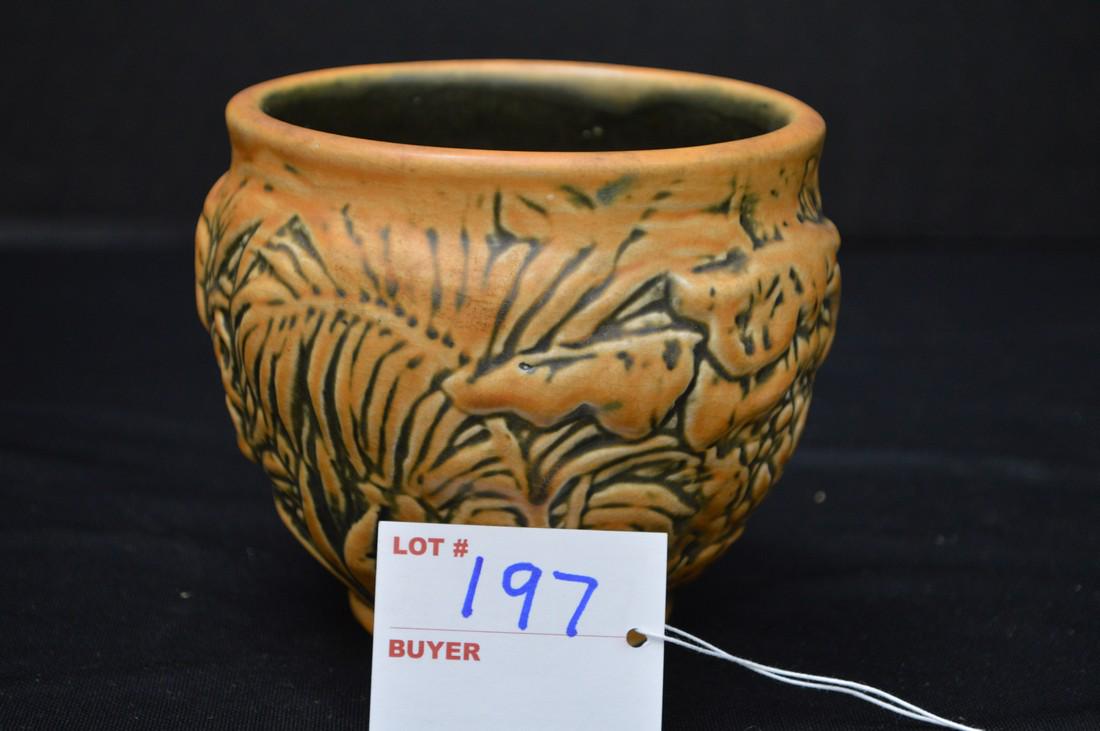 Weller Pottery 4in "Marvo" Pot (1 of 5)