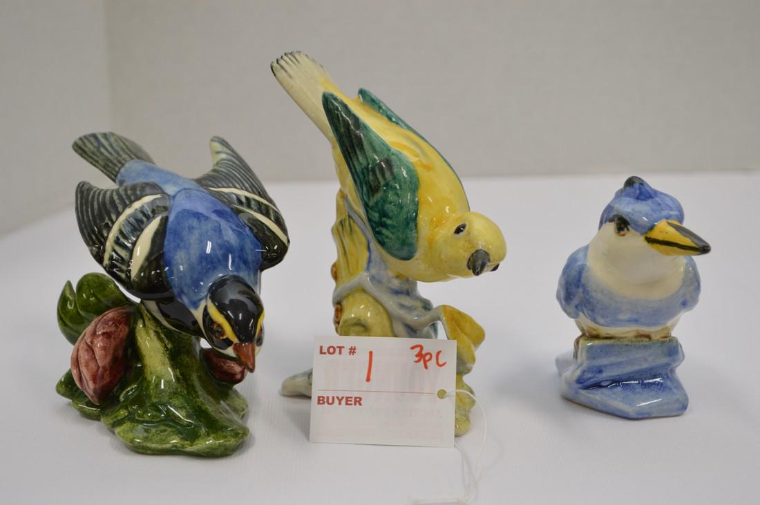 Group of 3 Stangl Pottery Birds (1 of 6)