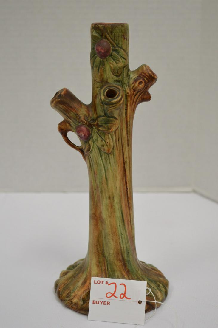 Woodcraft Pattern  Bud Vase 10 1/4" No Markings (1 of 6)