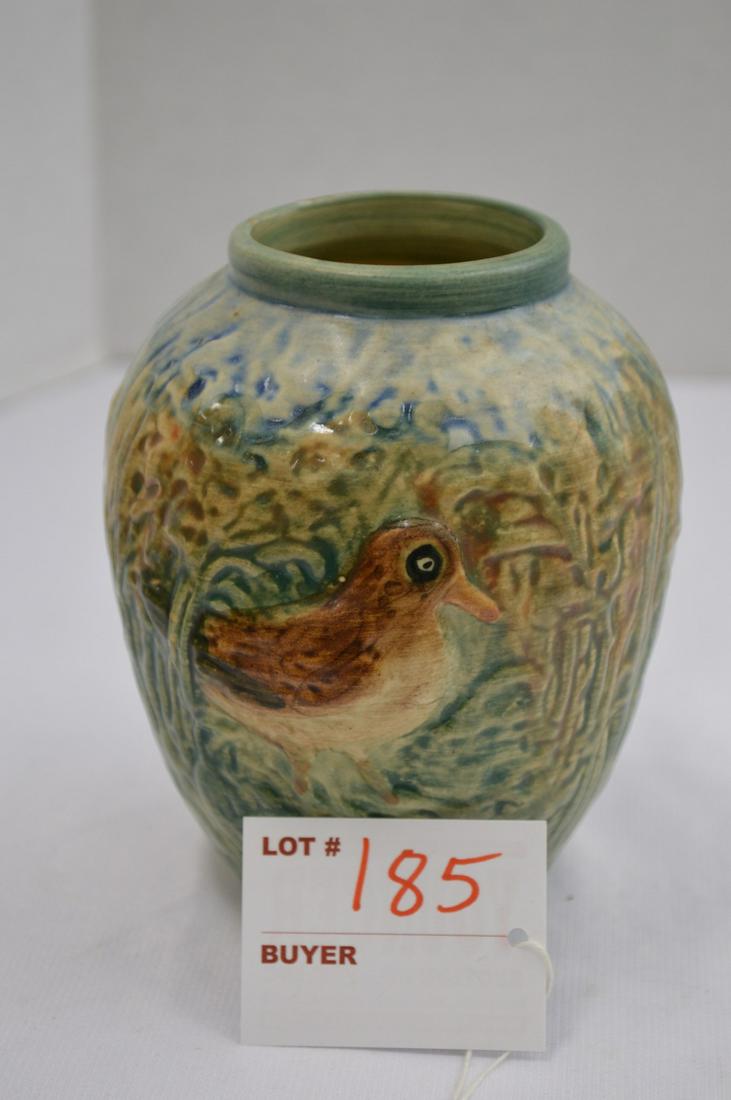 Unmarked Weller "Glendale" 5in Vase (1 of 7)