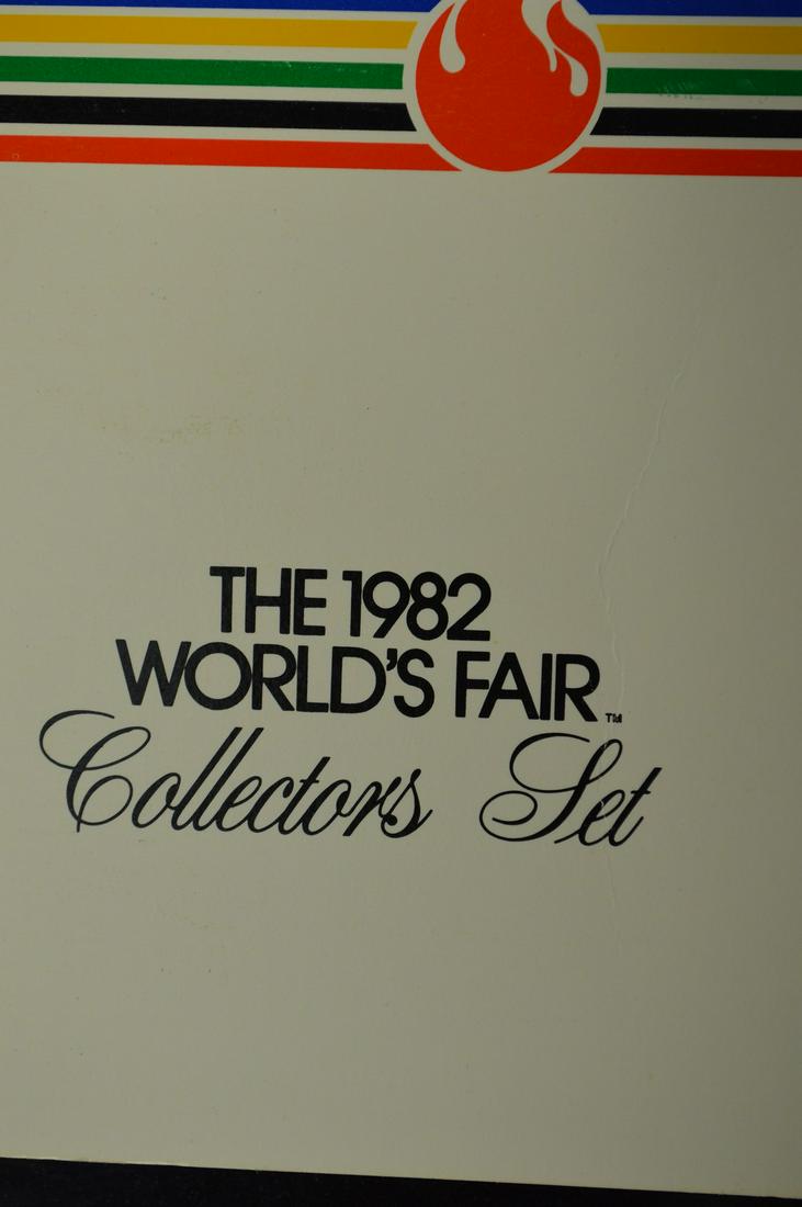 1982 Knoxville, Tennessee World Fair Collectors Set,: 1982 Knoxville, Tennessee World Fair Collectors Set, All original packaging mint strike metal set