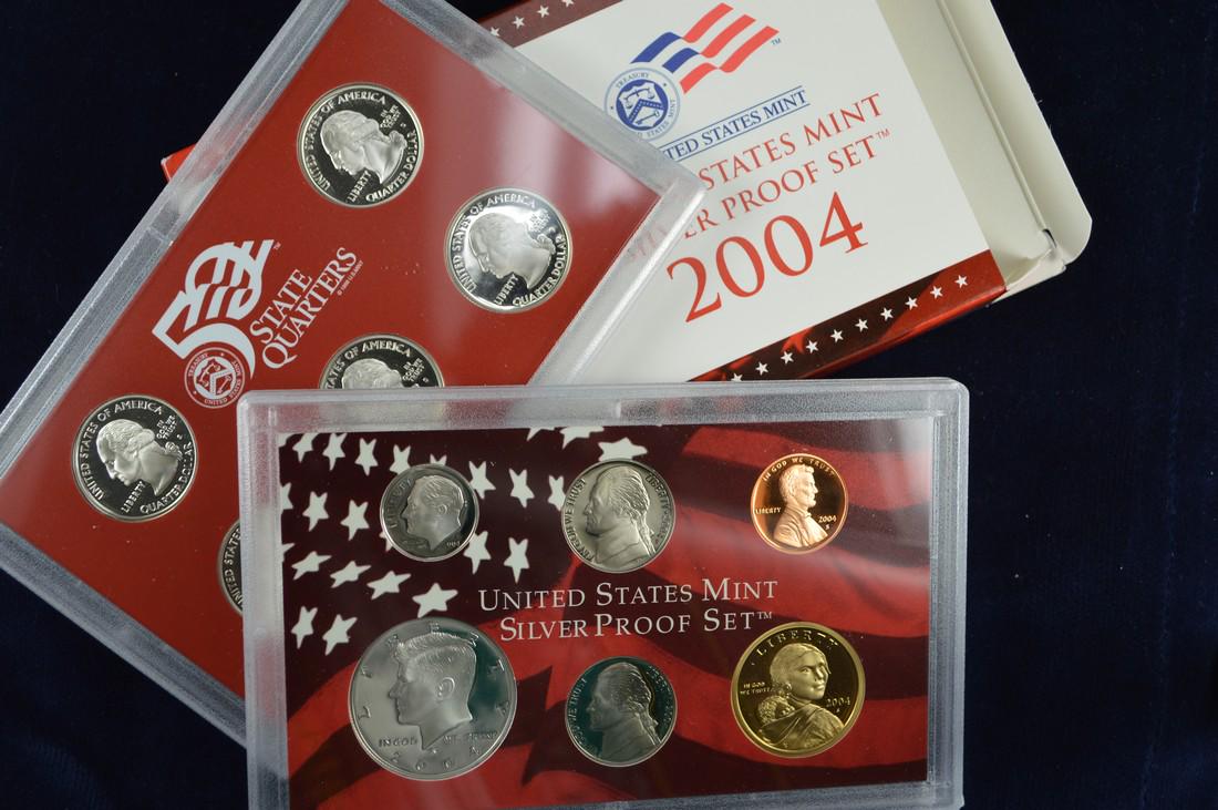 2004 United States Silver Proof Set, All original (1 of 3)