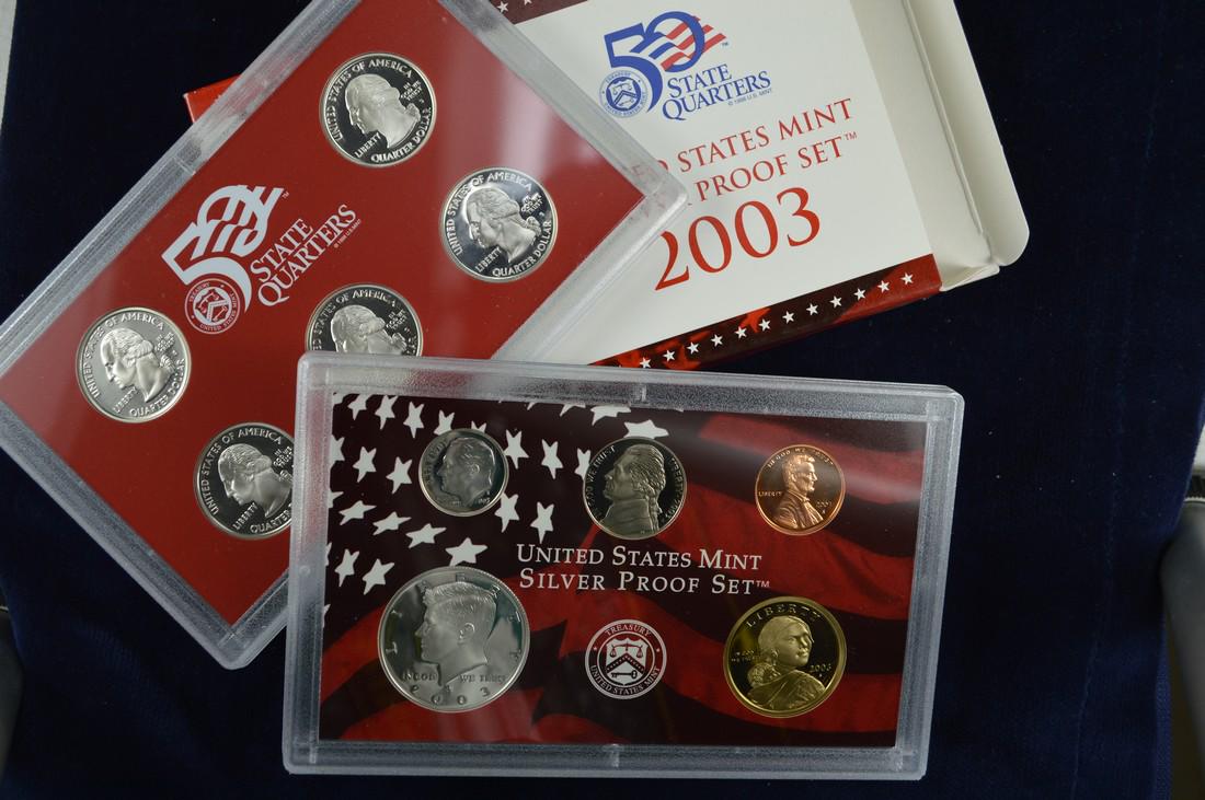 2003 United States Silver Proof Set, All original: 2003 United States Silver Proof Set, All original packaging
