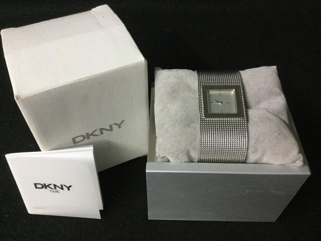 DKNY Watch: Nice watch with original box and paperwork.