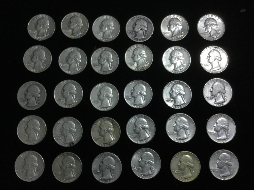 Silver Quarter Lot (1 of 5)