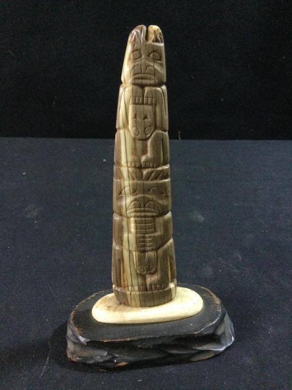 Fossilized Walrus Totem (1 of 2)