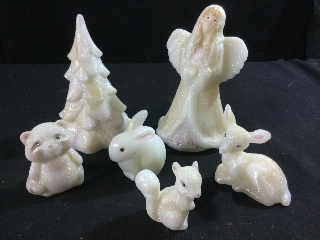 Fenton Christmas Statues (1 of 2)