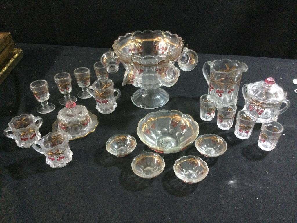 Salesman Sample Moser Set (1 of 4)