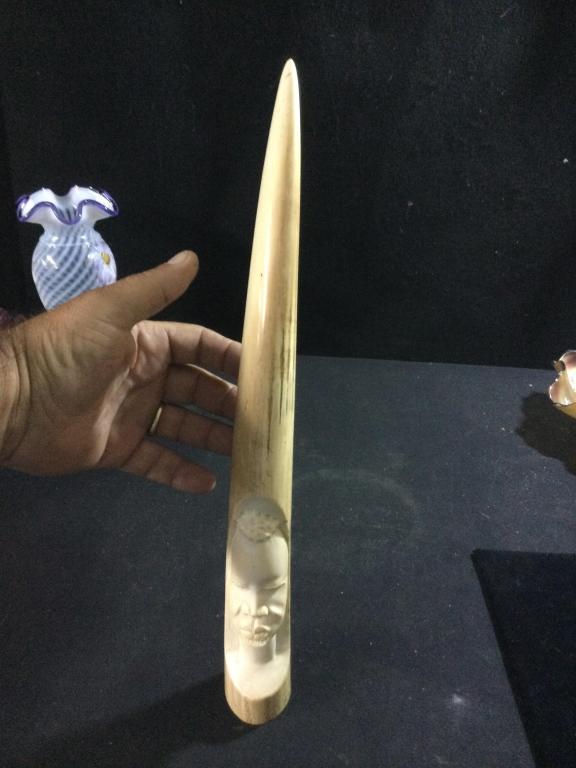 Carved African Figure (1 of 5)