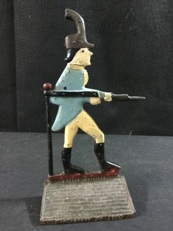 Antique Cast Iron Door Stop (1 of 3)