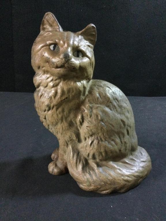Cast Iron Cat Door Stop (1 of 2)