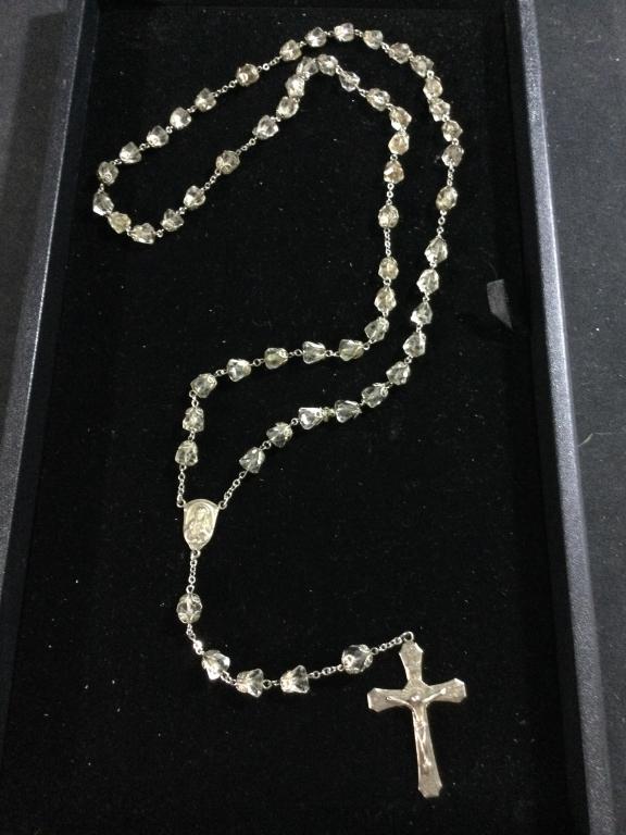 Vintage Sterling Rosary (1 of 3)
