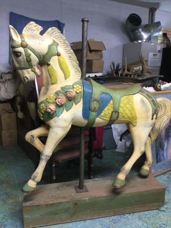 Early Carousel Horse "Lead Horse" (1 of 9)