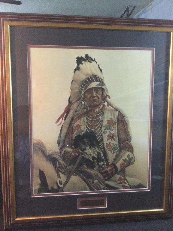 James Bama "Oldest Living Crow Indian" LE (1 of 6)