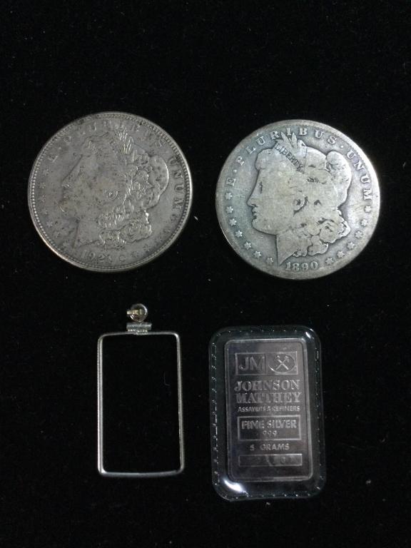 Silver Coin/Bar Lot (1 of 4)