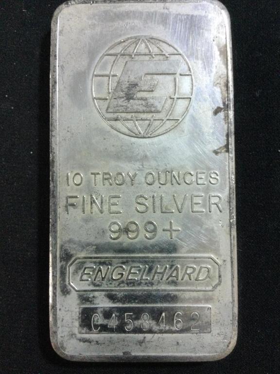 10 Troy Oz Silver Bar (1 of 2)