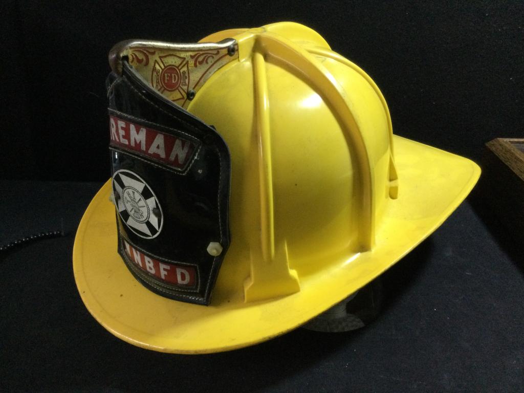 Vintage Fireman Hat (1 of 3)
