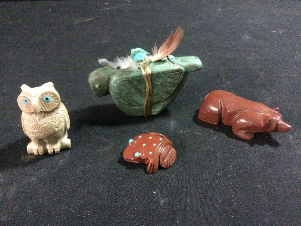 Carved Fetishes Native American (1 of 4)