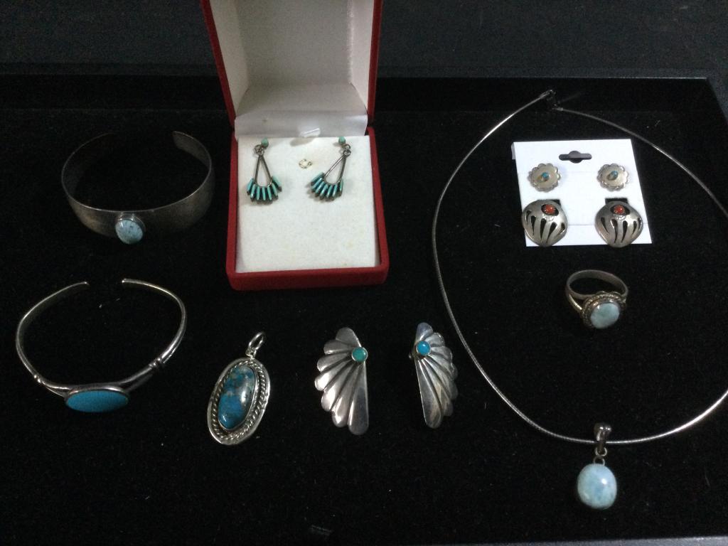 Navajo Sterling Jewelry (1 of 9)