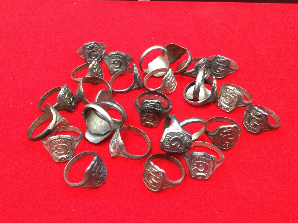 Vintage Comic Rings (1 of 2)