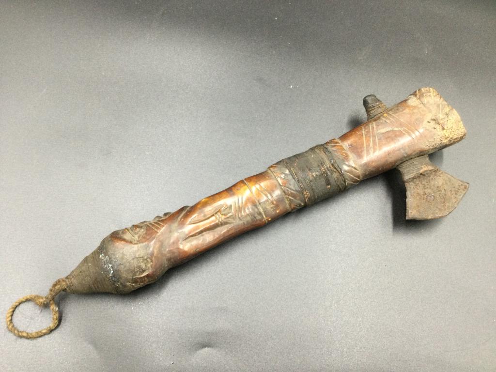 Vintage African Effigy Axe (1 of 4)