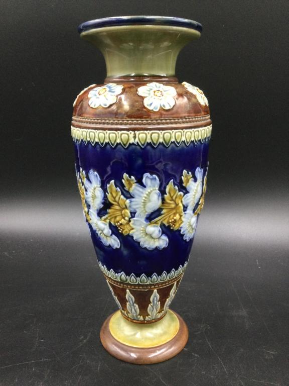 Antique Doulton Lambeth England Glazed Stoneware (1 of 3)