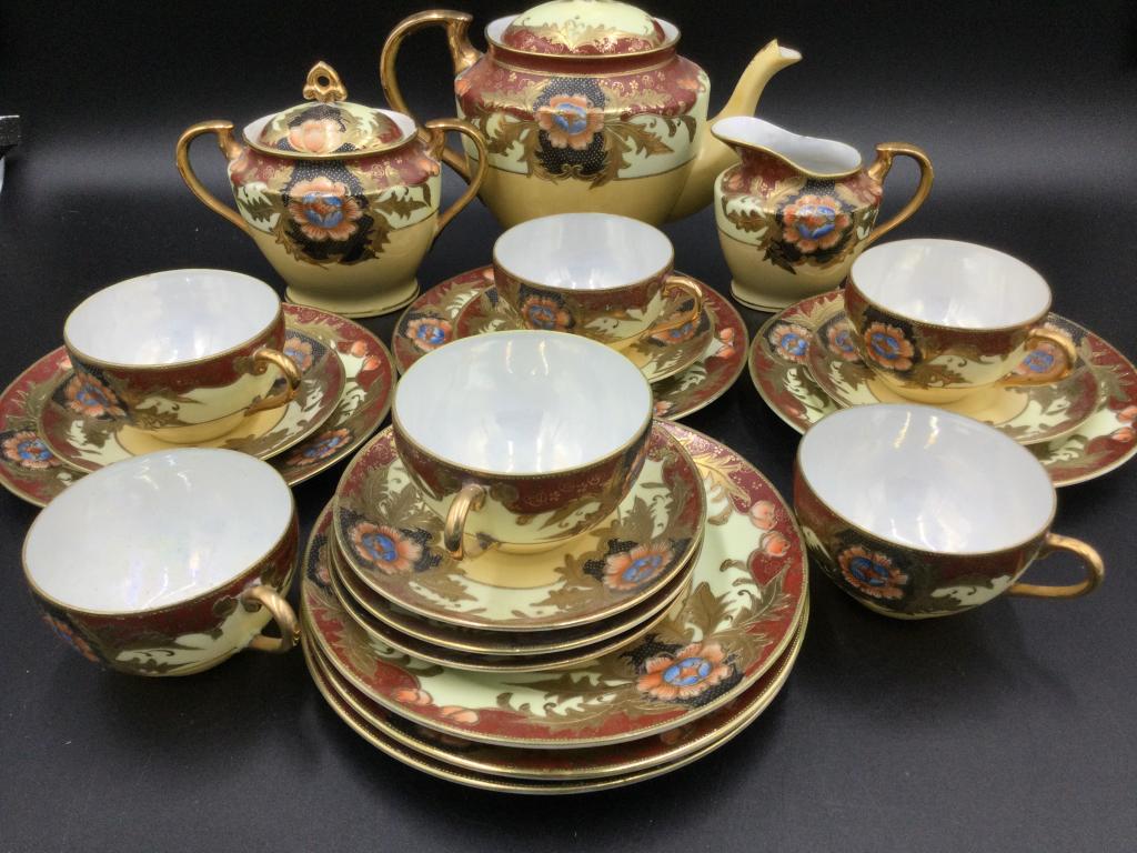 Vintage Porcelain  Tea Set (1 of 4)