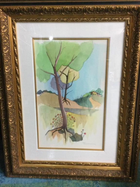 Tarkay, Itzhak Mix Media Art (1 of 4)