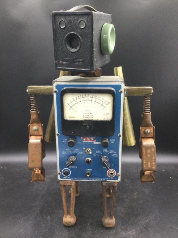 Steambots (Steampunk) Robot Sculpture (1 of 3)