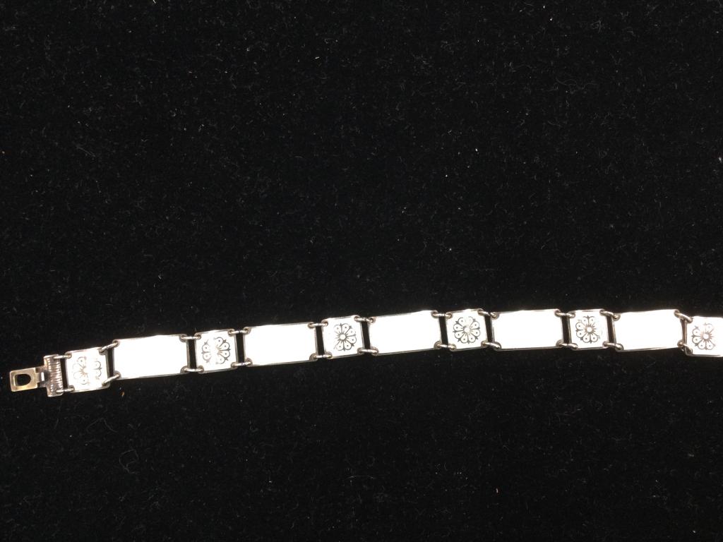 David Anderson Sterling and Enamel Bracelet (1 of 4)