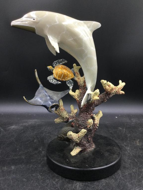 Nautical Bronze Statue (1 of 3)