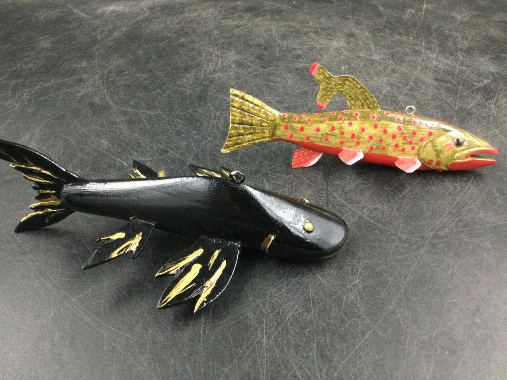 2 Fish Spearing Decoys (1 of 3)