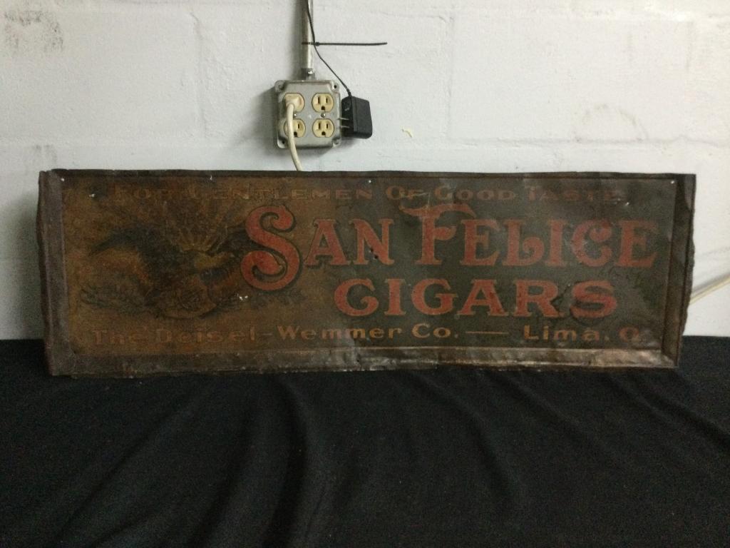 Antique Cigar Sign (1 of 6)