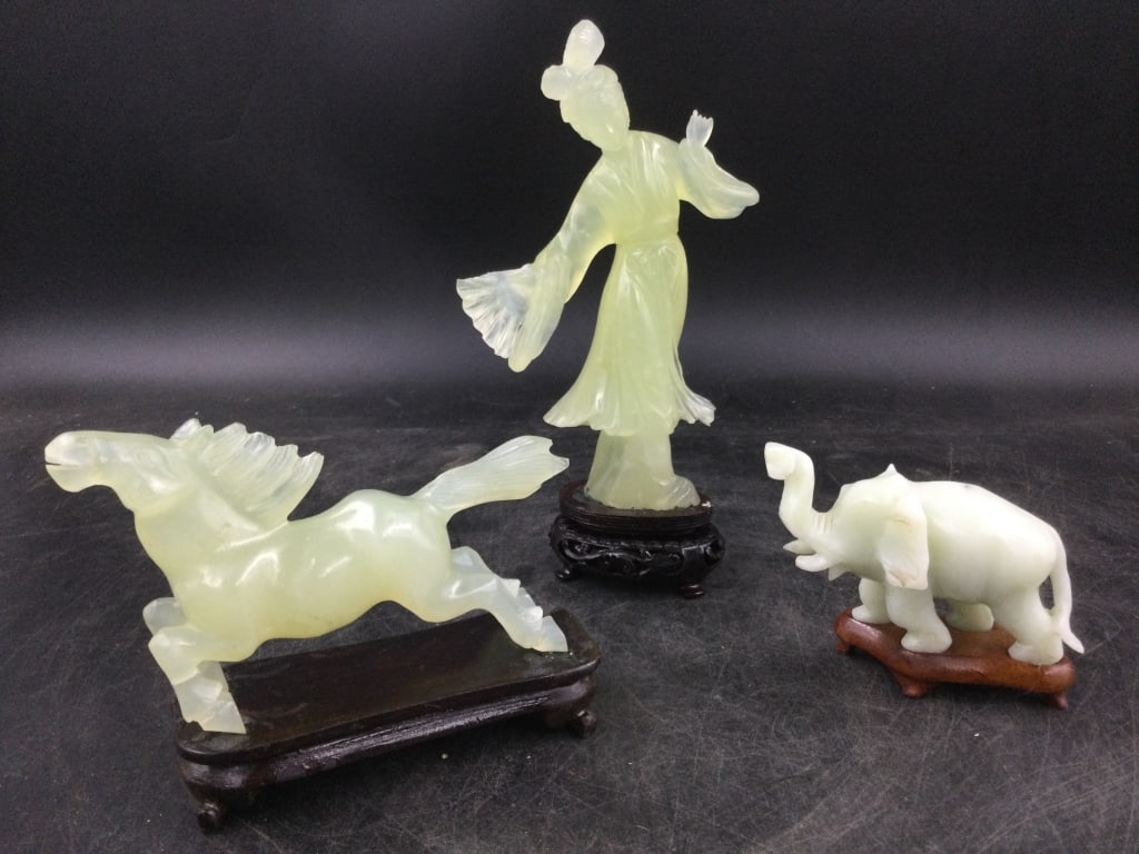 Carved Jade Lot (1 of 2)