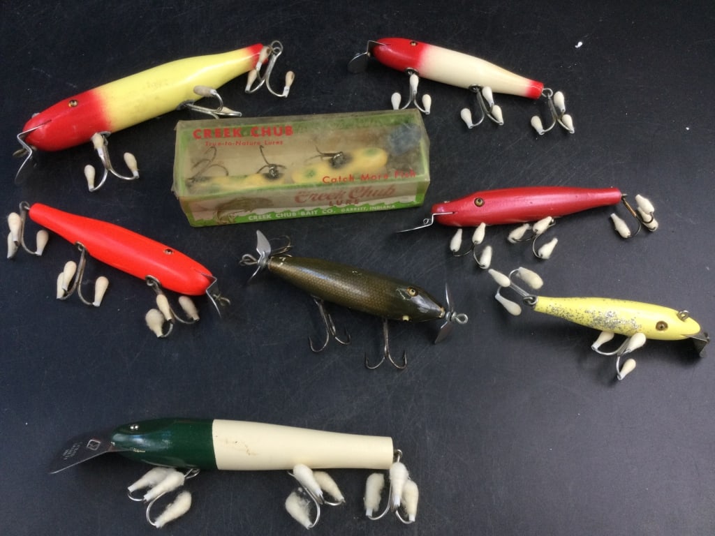 Vintage Fishing Lures Auction