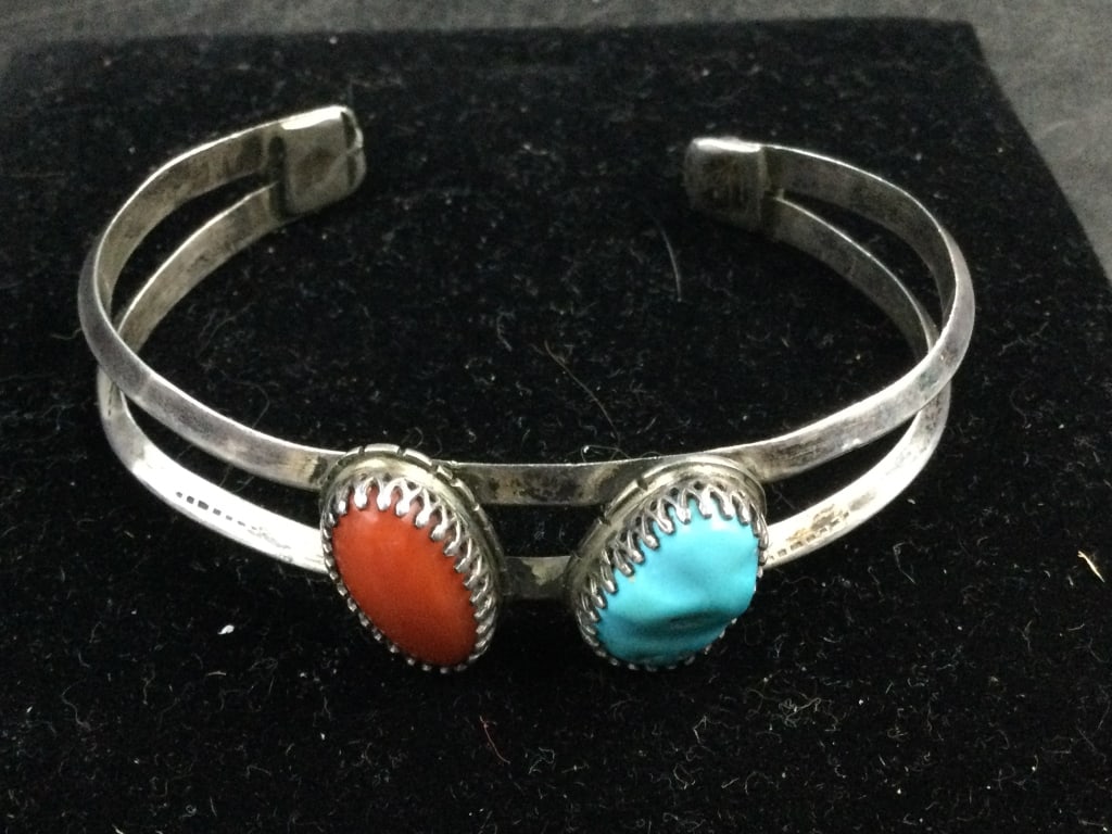 Native American Cuff Bracelet (1 of 2)