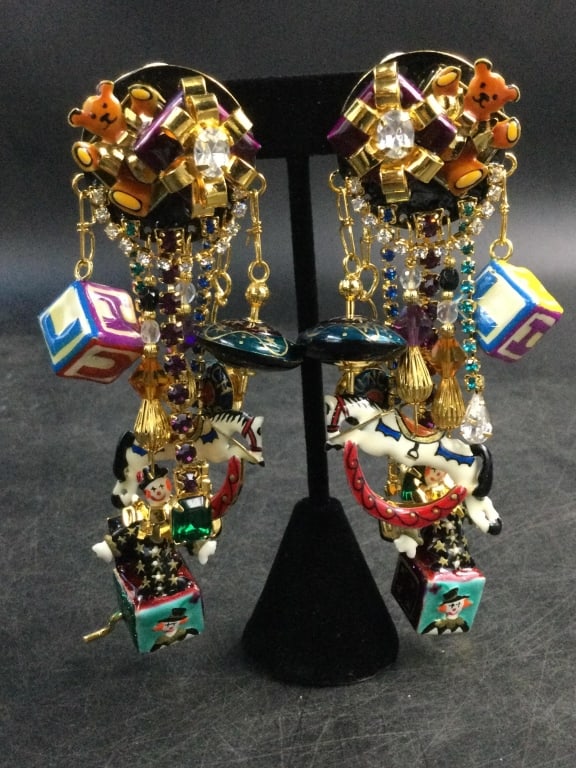 Lunch at Ritz Earrings (1 of 3)