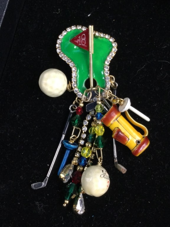 Lunch at the Ritz Pin/Pendant (1 of 3)