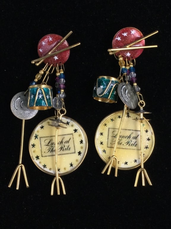 Lunch at the Ritz Earrings (1 of 3)