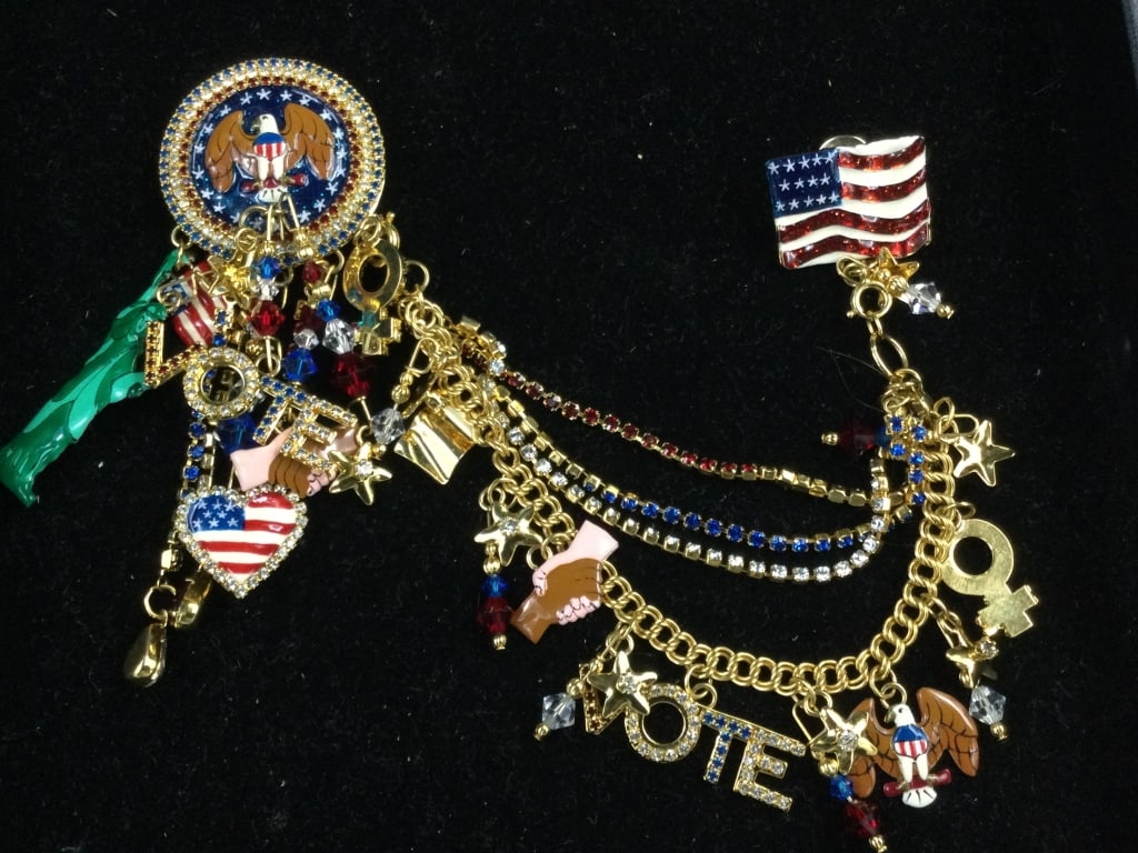Lunch at Ritz VOTE Charm Bracelet (1 of 4)