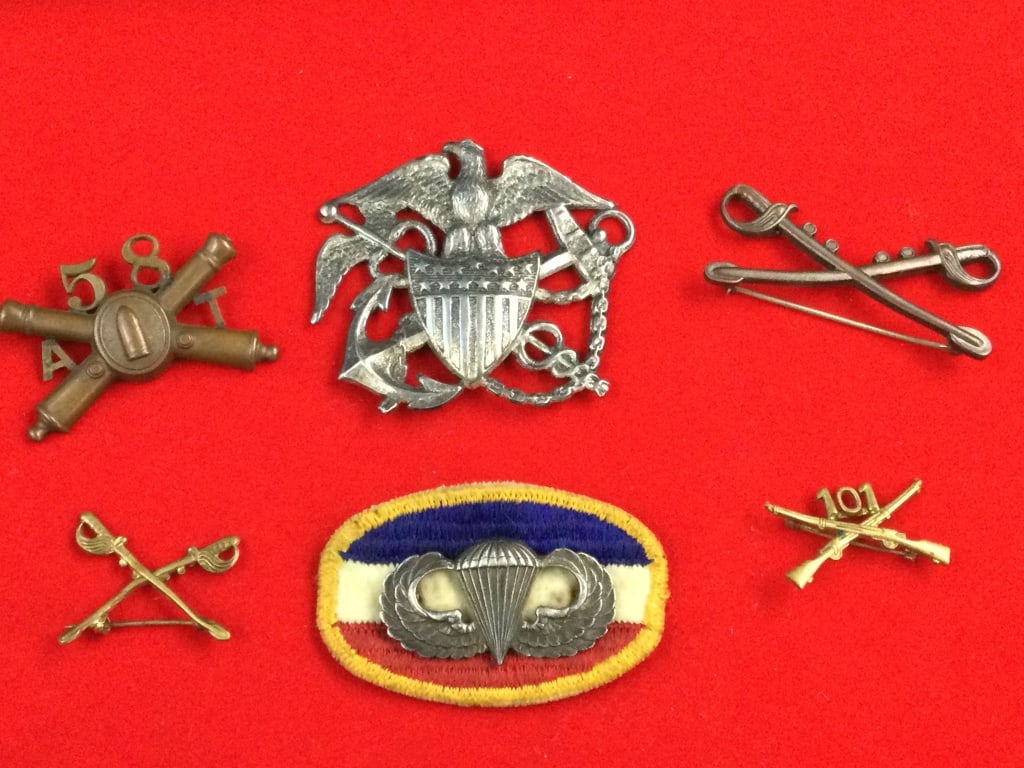 Vintage Military Medals (1 of 2)