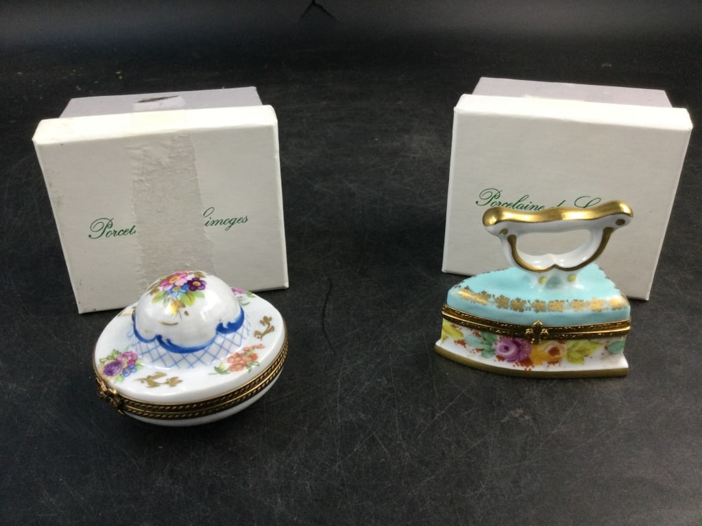 Limoge Trinket Boxes (1 of 3)