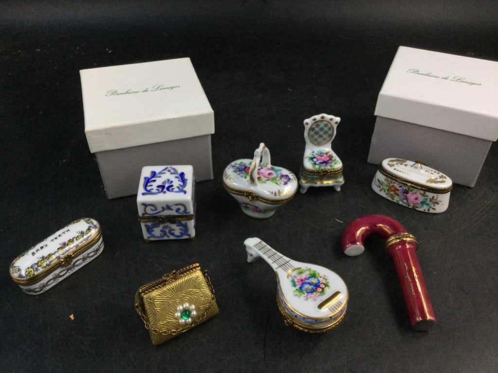Limoge Trinket Boxes (1 of 5)