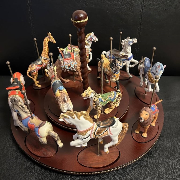 Franklin Mint The Magical World of the Carousel (1 of 4)