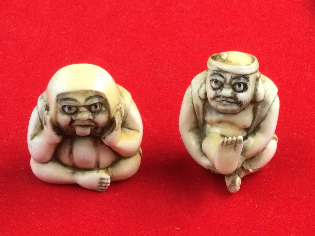 Early Carved Netsukes (1 of 3)