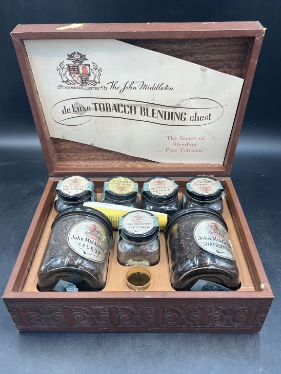 John Middleton de Luxe Tobacco Blending Chest 1940 (1 of 4)